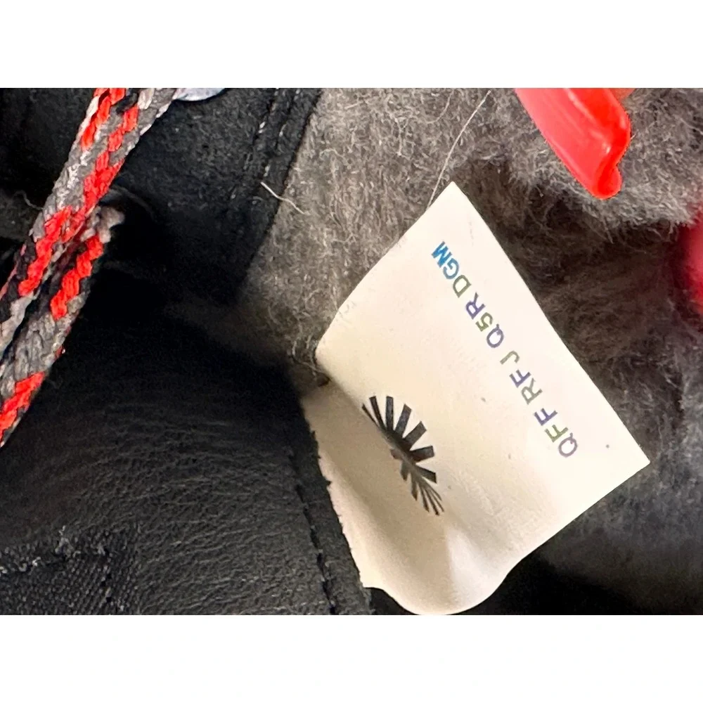 UGG Lug‎ Waterproof Leather Suede Shearling Cuff Lace Up Winter Boots